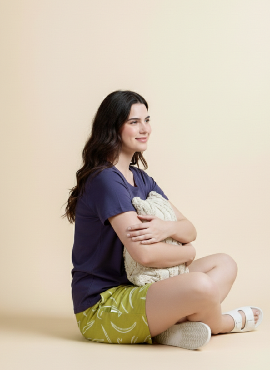 midnight zest tee short set