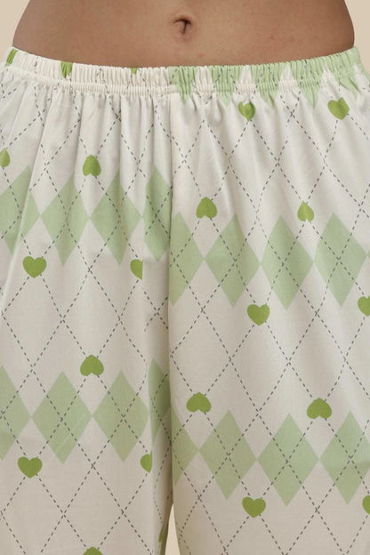 Blue Blossom 3 Piece PJ Set