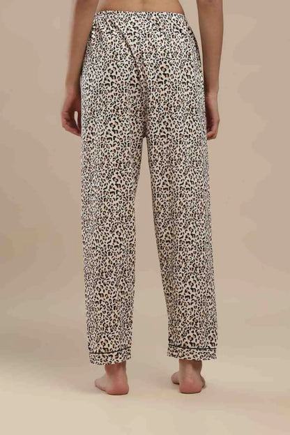 Leopard Print PJ Set