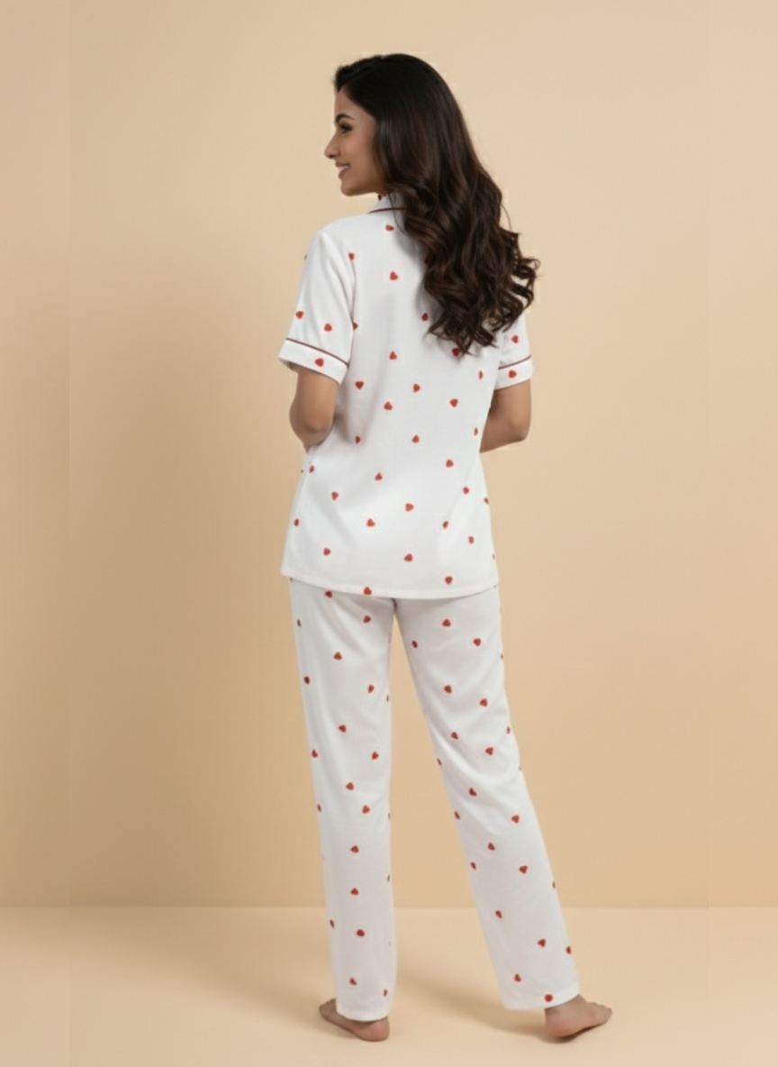 sweetheart pj set